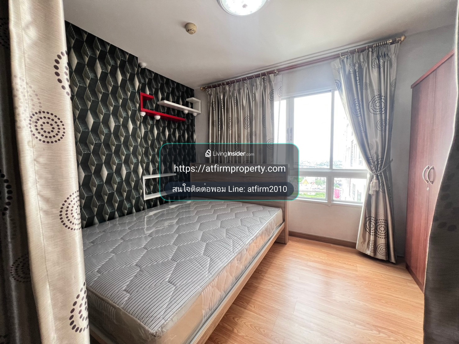 💥Code TTPK22930💥 📢📢Cheap sale The Trust Residence Pinklao (1 Br 33.18 sq m/1.79 million) 22nd floor, complete, near shopping mall, main road 📞 087-4496994 First – รูปที่ 4