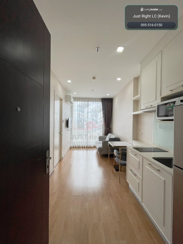 ให้เช่า Q House Sukhumvit 79, 1 ห้องนอน 1 ห้องน้ำ ขนาด 30.54 ตร.ม ชั้น 2x ตกแต่งพร้อมย้ายเข้า เพียง 16,000 บาท/เดือน (สัญญา 1 ปีเท่านั้น) – รูปที่ 2