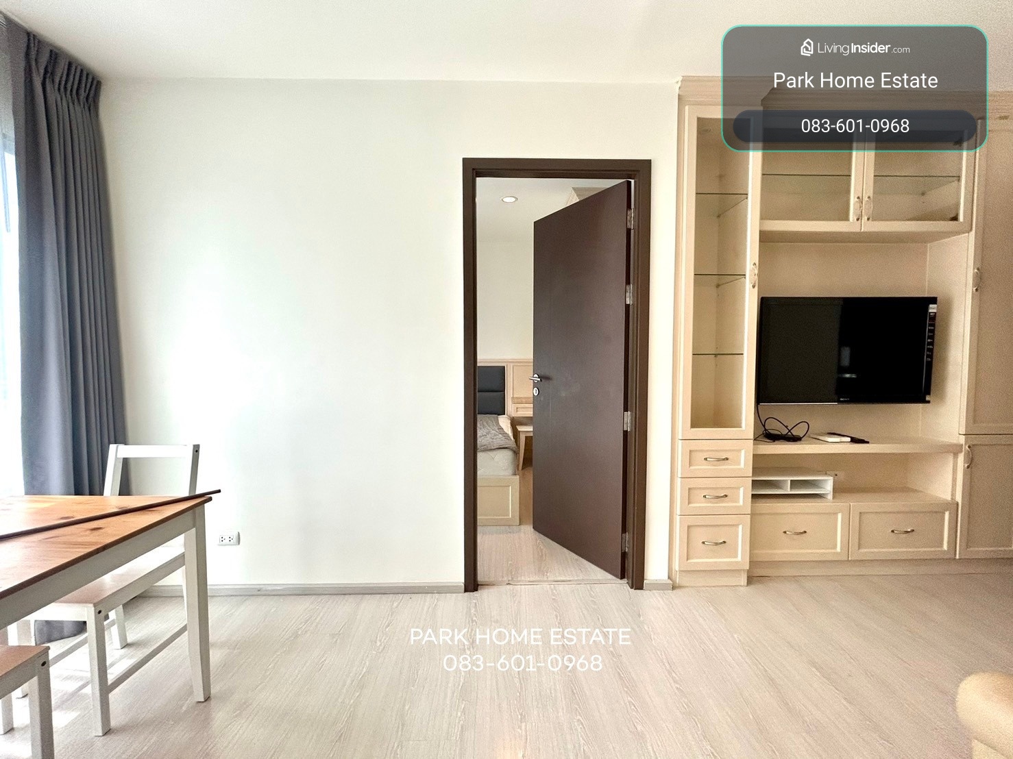  Rhythm Asoke ✨ 1 ห้องนอน กั้นห้องครัว ห้องสว่าง 📞 Line:@pukkhome (with @ ) – รูปที่ 3
