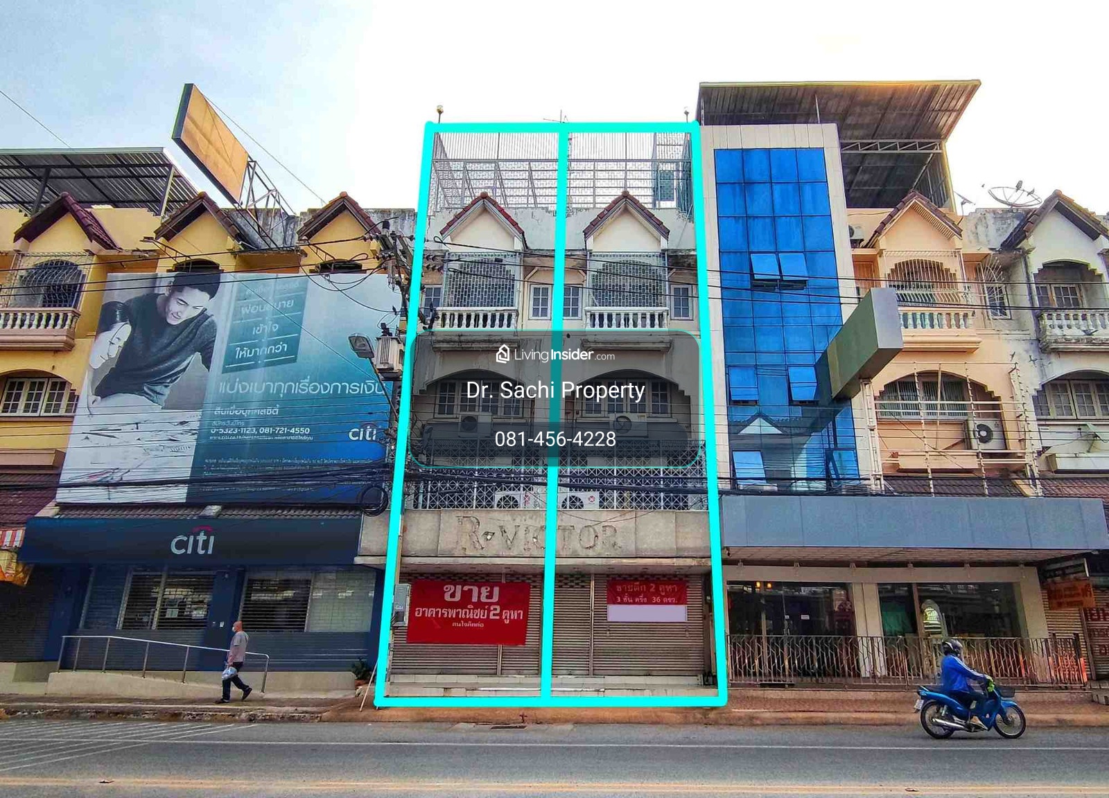 Commercial building on Chang Phueak Road, CBD area, very good location, suitable for business, Chiang Mai  – รูปที่ 3