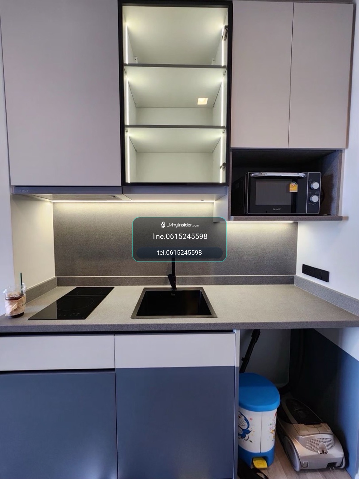 For rent, cheap 15,000, ready to be on high floor, beautiful room, The Key Rama 3 – รูปที่ 4