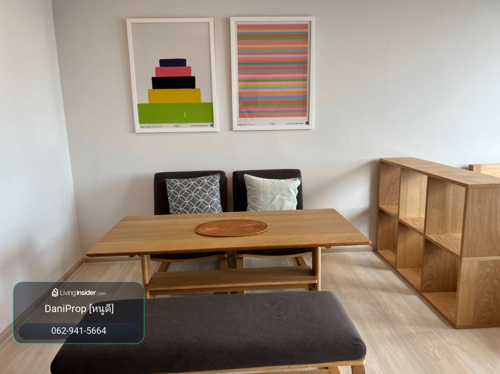 For rent Life one wireless Studio, new room, fully furnished, beautiful view – รูปที่ 3
