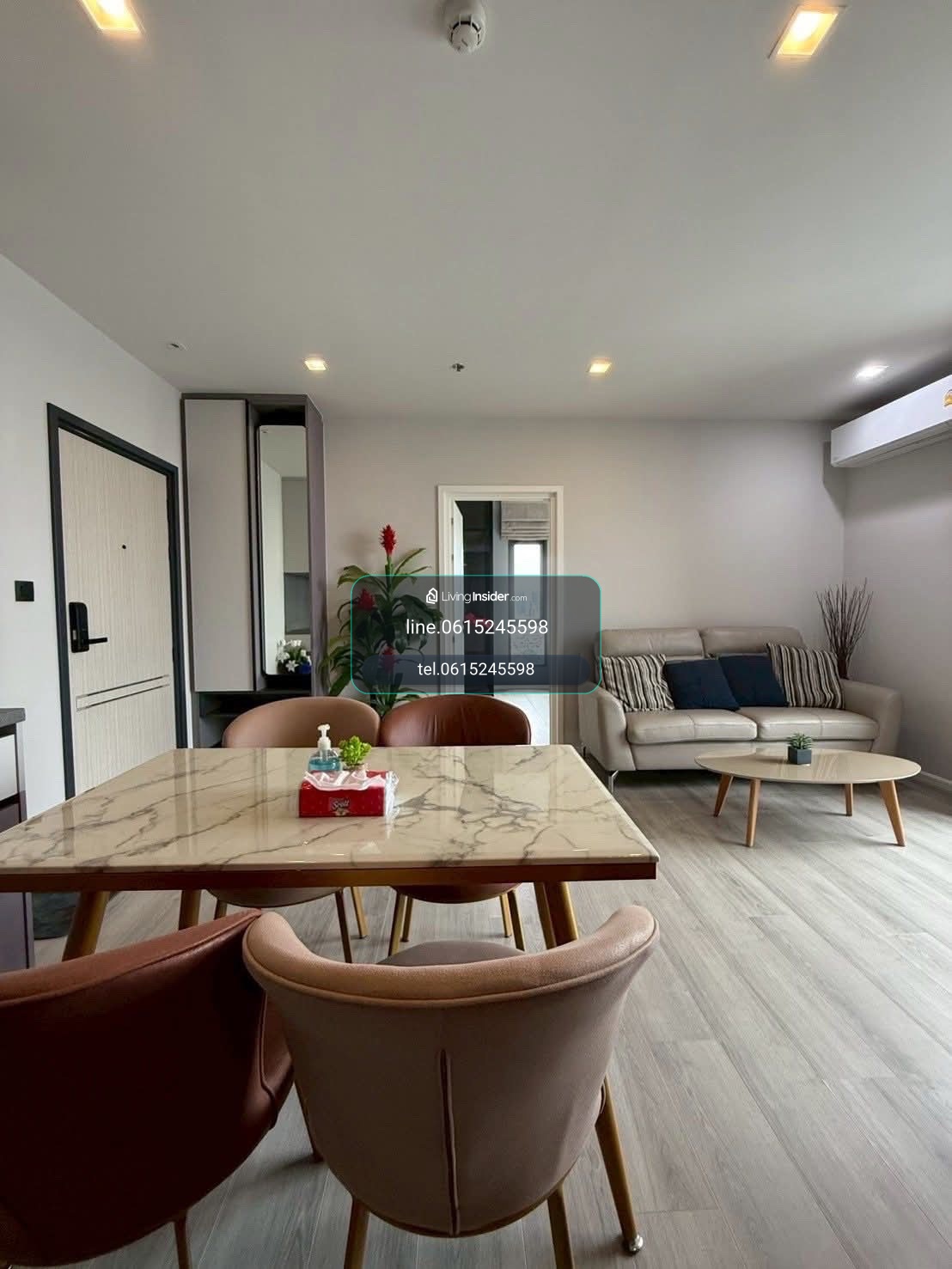 🔥Rent a beautiful room but complete, high floor, river view, The key Rama 3 – รูปที่ 3