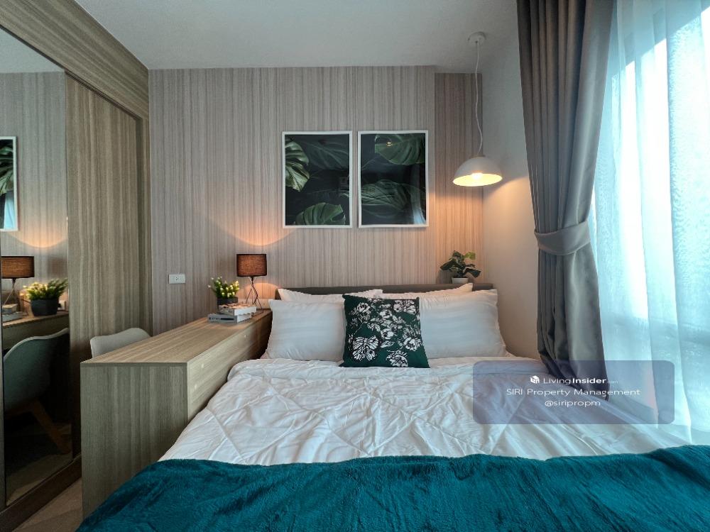 Rent Altitude Unicorn Sathorn-Thapra, walk to BTS, 1 bedroom, special price, corner room, open view, new room, full furniture, washing machine, microwave, TV, refrigerator, complete electric Loading...