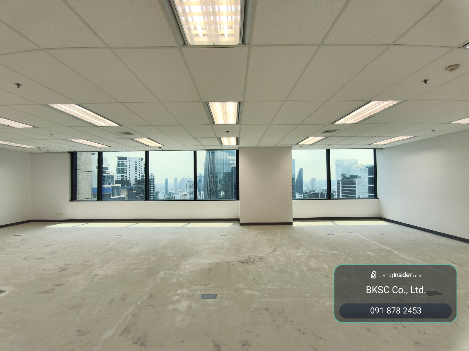 ให้เช่า ออฟฟิศ (Office For Rent) พื้นที่สำนักงาน อาคาร เอ็มโพเรี่ยม ทาวเวอร์ (Emporium Office Tower) ขนาด 80 - 2,000 ตร.ม. (ราคา 1,100 บาท/ตร.ม.) ใกล้รถไฟฟ้า BTSพร้อมพงษ์, BTSอโศก, ย่านออฟฟิศเกรดเอ, สุขุมวิท, พร้อมพงษ์, อโศก, ทองหล่อ, วัฒนา, คลองเตย – รูปที่ 4