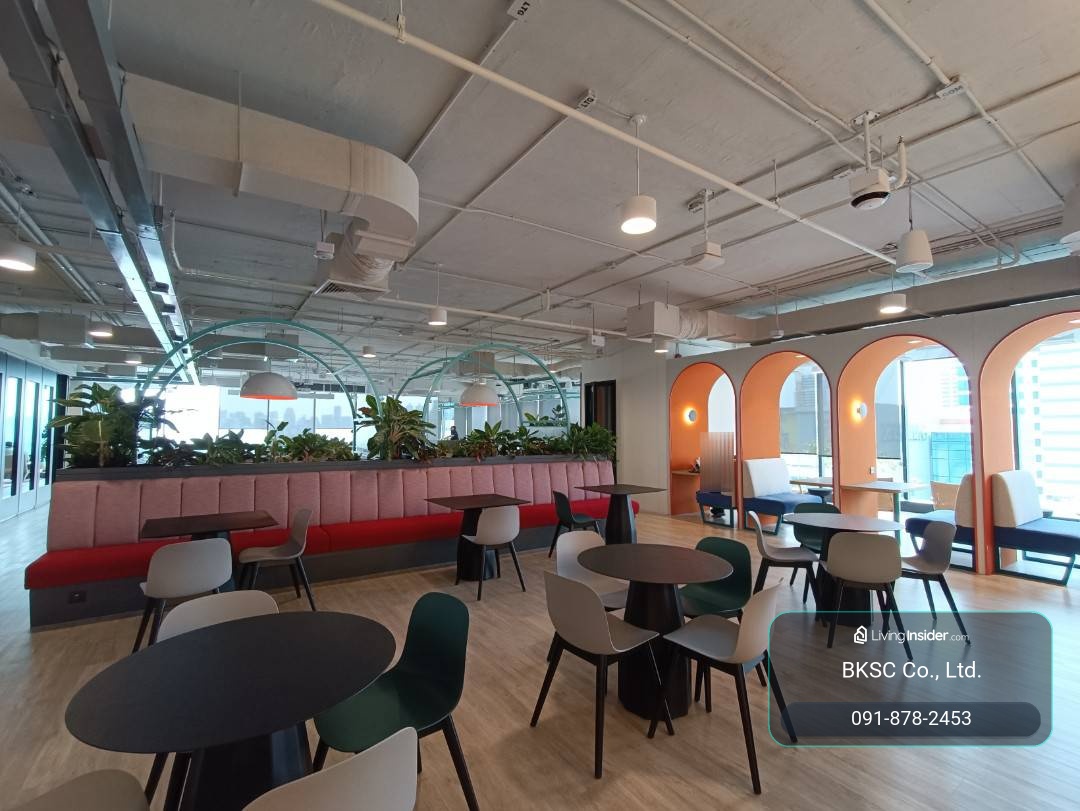 เซอร์วิสออฟฟิศ พื้นที่สำนักงานให้เช่า สีลม ศาลาแดง Serviced Office พื้นที่เริ่มต้นสำหรับ 1 - 100 ท่าน ตกแต่งสวย พร้อมเข้าอยู่ อาคาร สีลม เอจ - Silom Edge Office Building ใกล้รถไฟฟ้า BTSศาลาแดง, MRTสีลม เริ่มต้น 9,000 บาท – รูปที่ 3