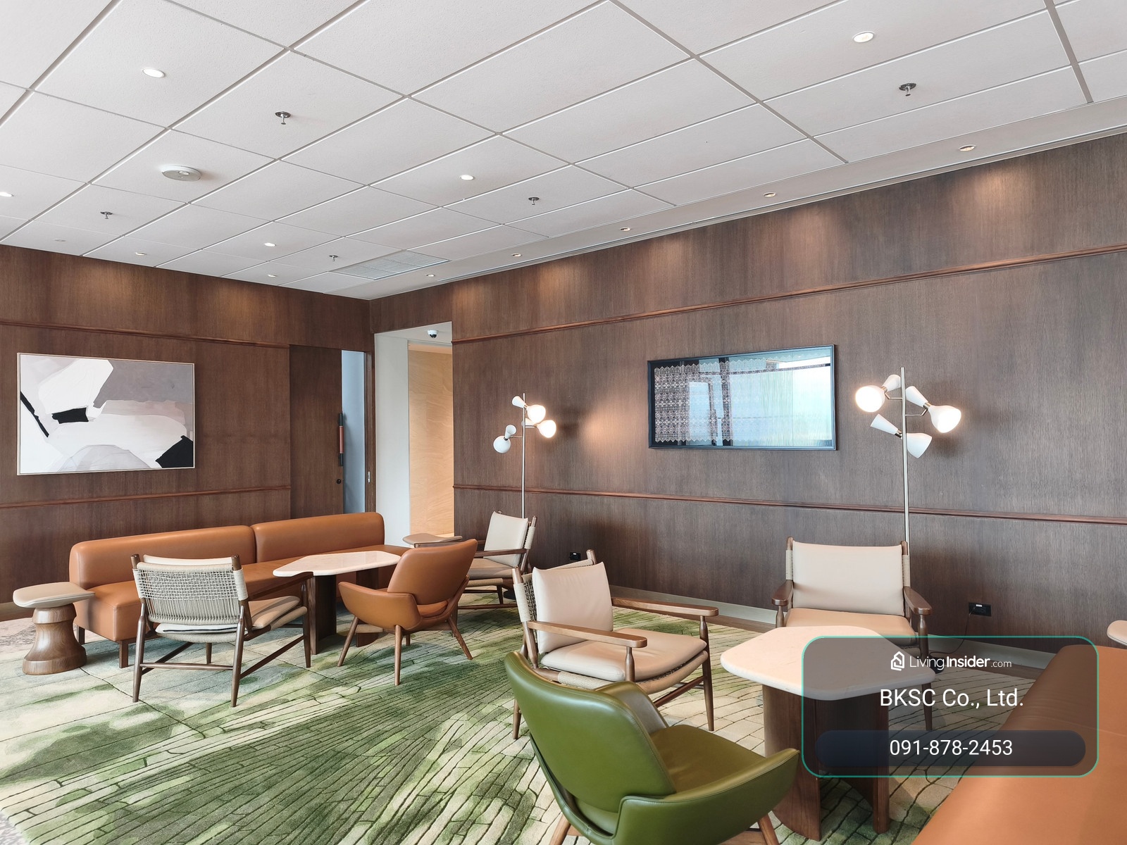 Bangkok Office For Rent Silom Serviced Office Park Silom Office Building Fully-Furnished For 1 - 100 Workstations closed to BTS Saladaeng, MRT Silom, Saladaeng – รูปที่ 3