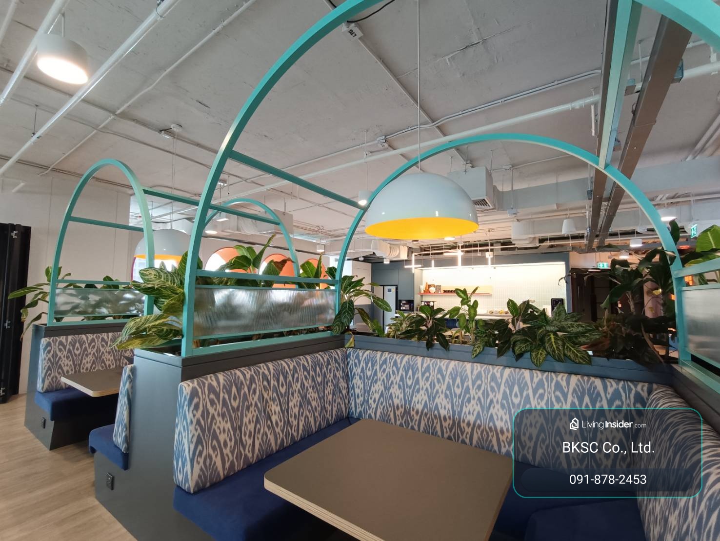 Bangkok Office For Rent Serviced Office Silom Edge Office Building Fully-Furnished Starting for 1 - 100 Workstations (Rental Price starting from 9,000 THB/month) closed to BTS Saladeang, MRT Silom, Bangrak, Rama4, Silom – รูปที่ 4