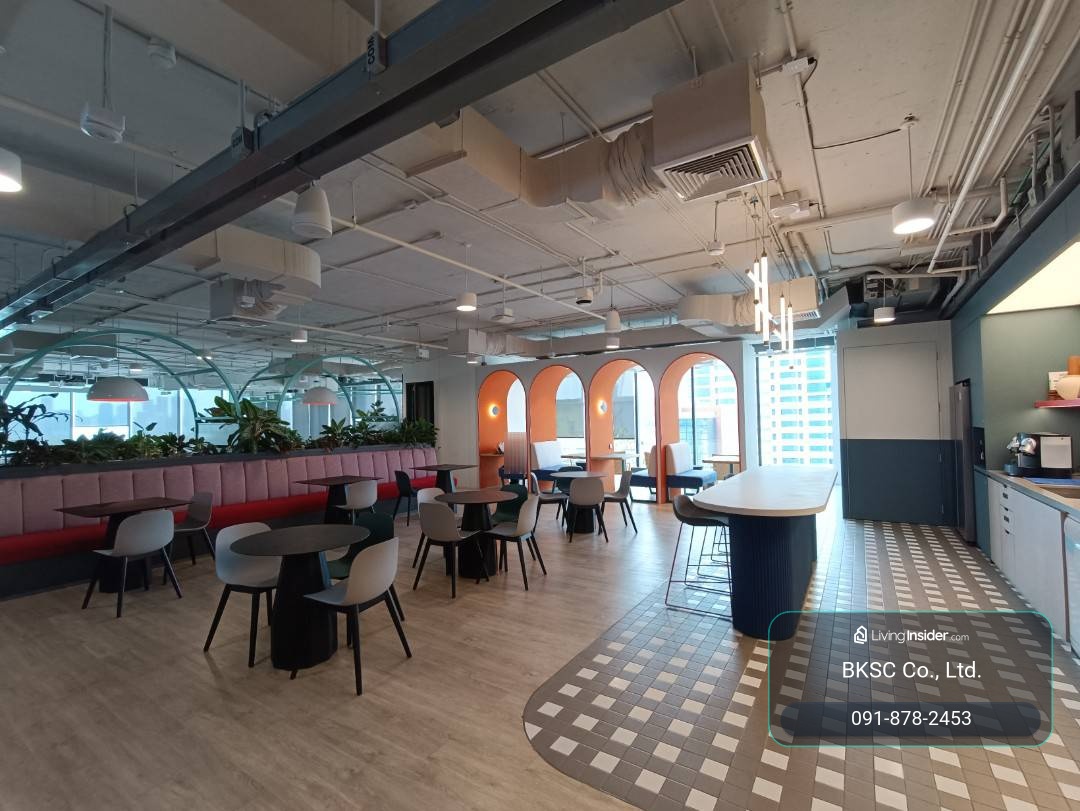Bangkok Office For Rent Serviced Office Silom Edge Office Building Fully-Furnished Starting for 1 - 100 Workstations (Rental Price starting from 9,000 THB/month) closed to BTS Saladeang, MRT Silom, Bangrak, Rama4, Silom – รูปที่ 2