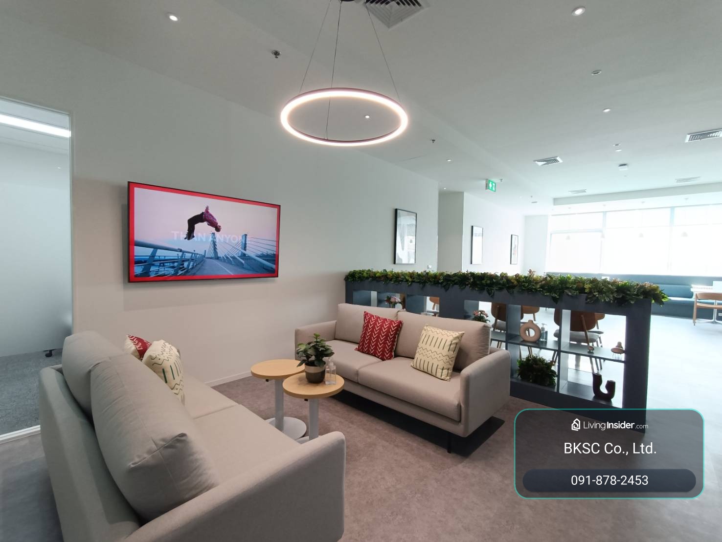 เซอร์วิสออฟฟิศ พื้นที่สำนักงานให้เช่า บางนา Serviced Office ตกแต่งสวย พร้อมเข้าอยู่ าคาร ดับบลิวเอชเอ ทาวเวอร์ ( WHA Tower Office Building ) พื้นที่เริ่มต้นสำหรับ 1 - 30 ท่าน ใกล้รถไฟฟ้า BTSบางนา, ย่านบางนาตราด, สมุทรปราการ, บางแก้ว, บางพลี, ถนนบางนาตราด – รูปที่ 4