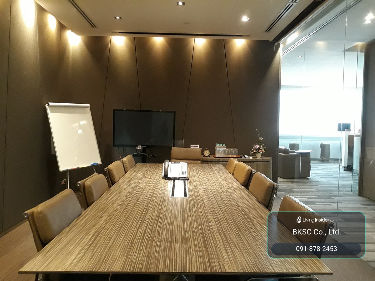 Bangkok Office For Rent Sathorn Serviced Office Sathorn Square Office Building Fully-Furnished For 1 - 50 Workstations closed to BTS Chongnonsi, Sathorn, Silom – รูปที่ 4