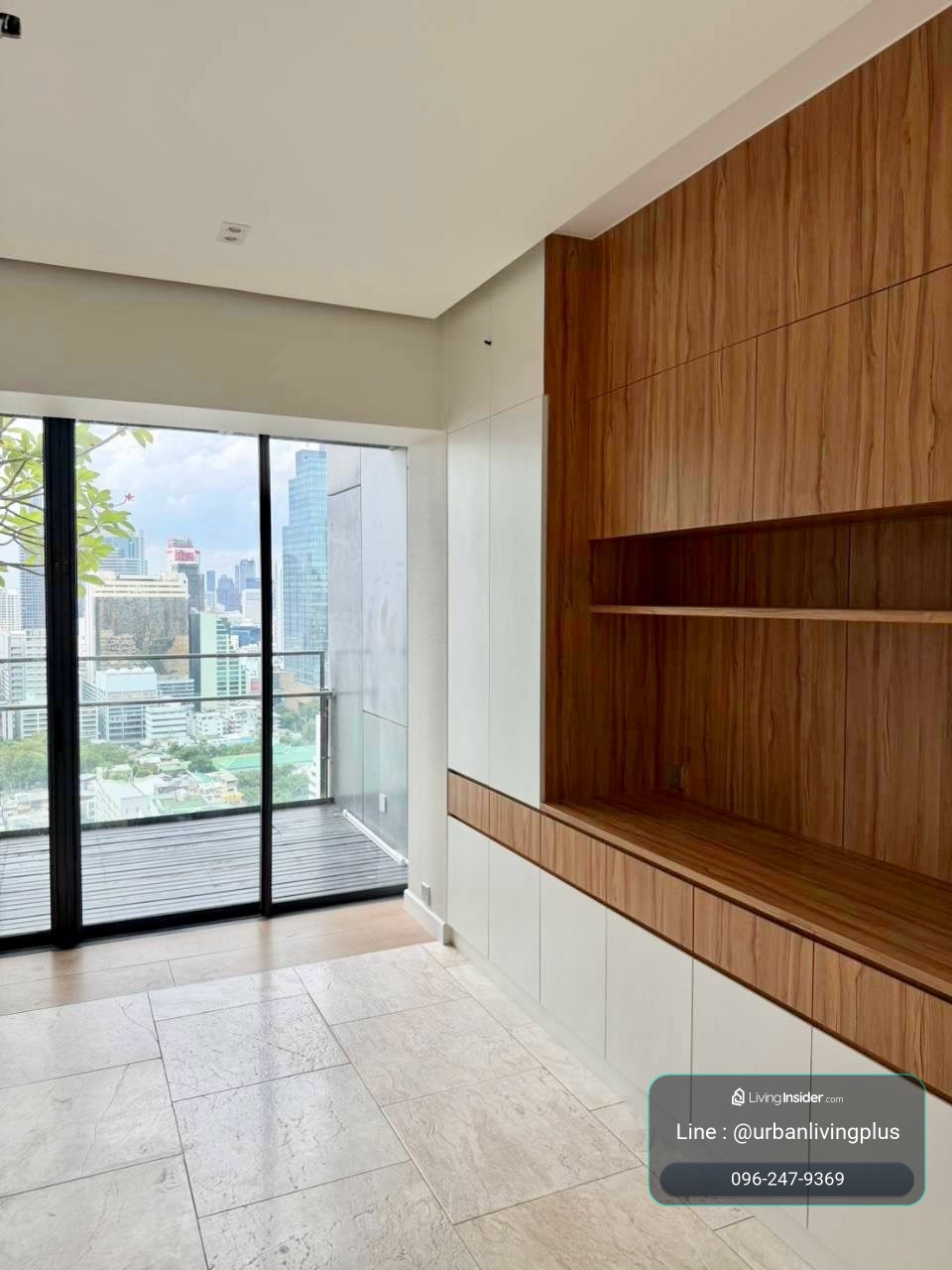 ( UL2312221 ) New Renovations ✨ Tel/Line 096-247-9369✨ For Rent The Met Sathorn Condo, 3 bedrooms, 4 bathrooms + 1 maidroom Size 198 Sq.M. High floor💥💥 – รูปที่ 4