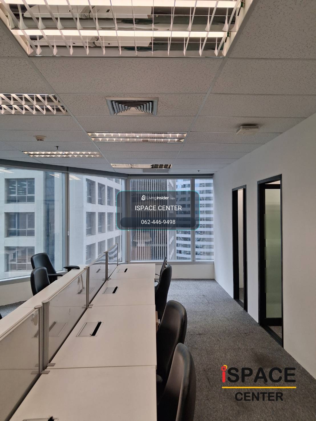 Office Fully Furnished ติด BTS ช่องนนทรี ขนาด 99-1,000 ตร.ม. แบบตกแต่งไว้แล้ว สวยงาม พร้อมเข้าทำงาน มี Rooftop ส่วนกลาง ทั้งห้องประชุม ห้องรับลูกค้า ห้องสันทนาการ ให้ใช้งาน ฟรี  – รูปที่ 2