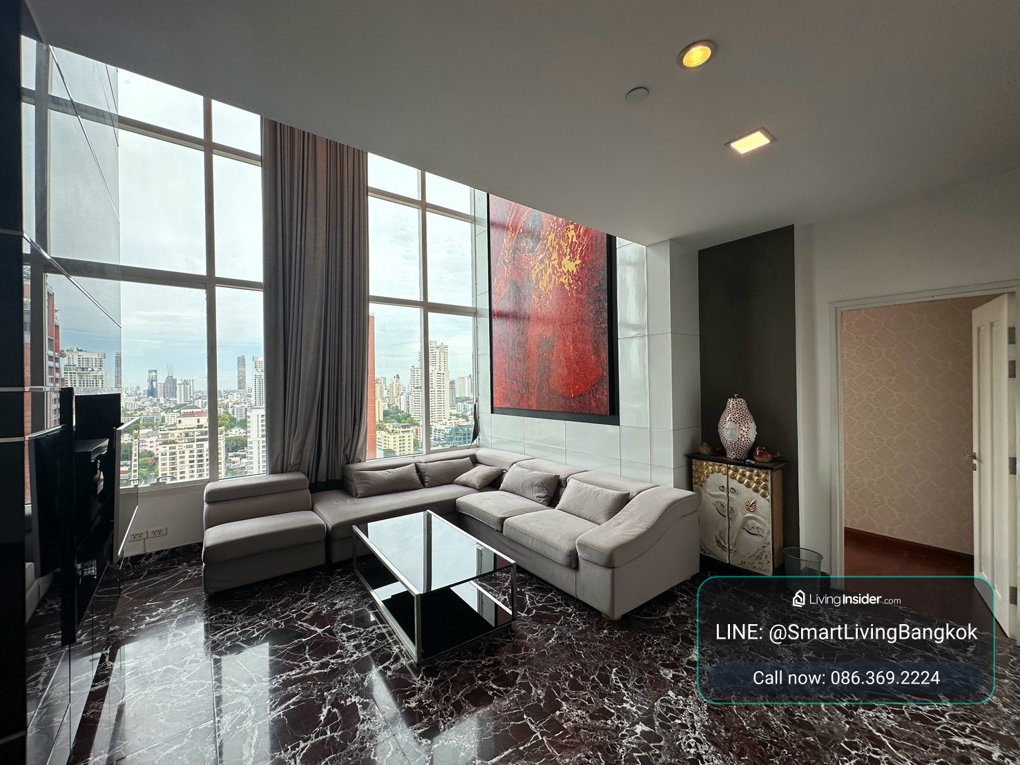 Penthouse Triplex หรู ; WIND SUKHUMVIT 23, 3 ห้องนอน ราคา 250k – รูปที่ 2