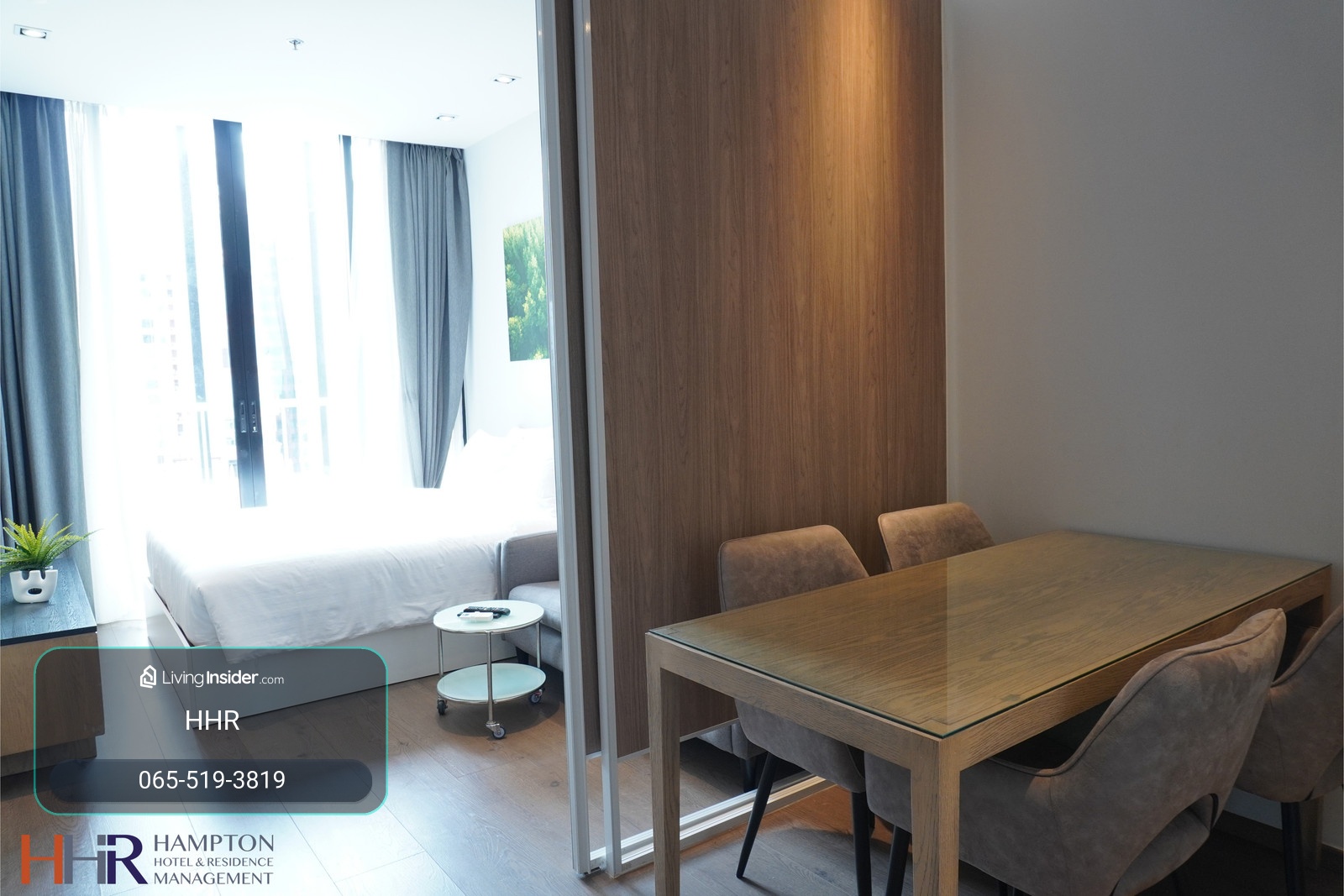 🔥Condo for rent at Park 24, Park Origin Phrom Phong, Studio room,🔥 𝑭𝑹𝑬𝑬 𝑾𝒊𝒇𝒊 🔥(Service residence by Hampton)✅Ready to Move in!! – รูปที่ 3