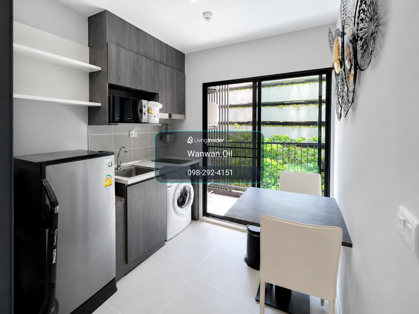 ว่างพร้อมเช่า ✨🌿ห้องใหม่📍ELIO DEL NEST 14, 000 บาท ห้องสวย  สะอาด บิ้วอินครบ  – รูปที่ 3