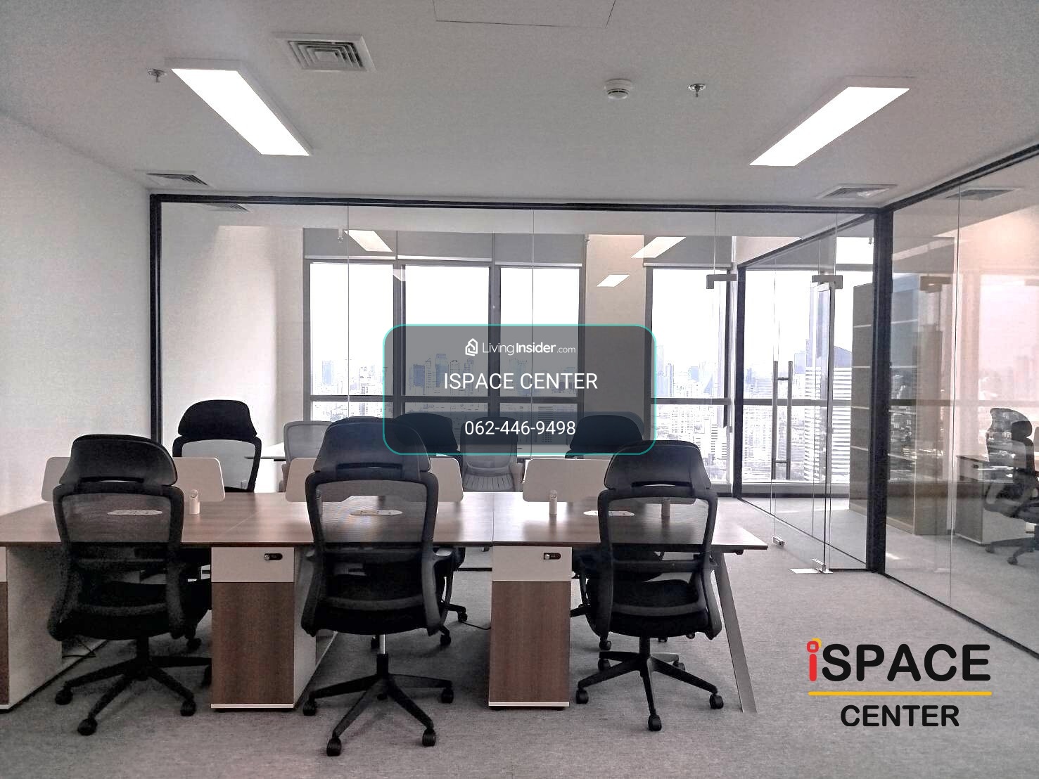 Office Full Furnished เริ่ม 40-500 ตร.ม. MRT พระราม9 นำ NOTEBOOK เข้าทำงานได้ทันที – รูปที่ 4