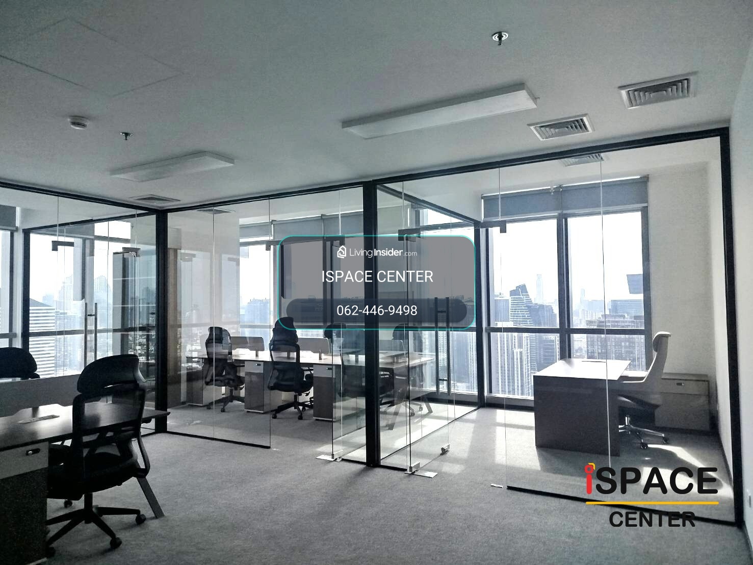 Office Full Furnished เริ่ม 40-500 ตร.ม. MRT พระราม9 นำ NOTEBOOK เข้าทำงานได้ทันที – รูปที่ 2