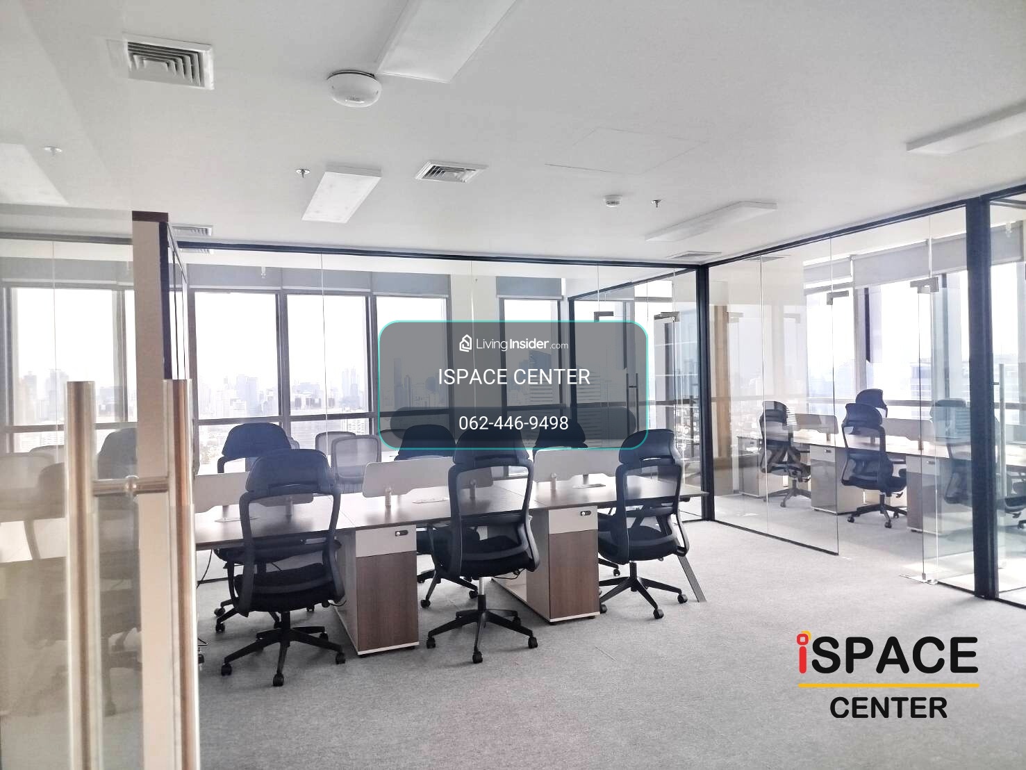 Office Full Furnished เริ่ม 40-500 ตร.ม. MRT พระราม9 นำ NOTEBOOK เข้าทำงานได้ทันที – รูปที่ 3