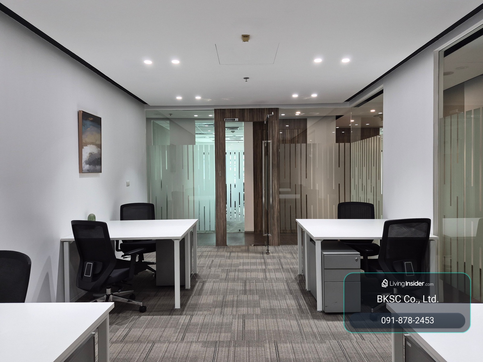 Bangkok Office For Rent Silom Serviced Office Central Silom Complex Office Building Fully-Furnished For 1 - 50 Workstations closed to BTS Saladaeng, MRT Silom, Saladaeng  Serviced Office For 1 - 50 Workstations (Starting from 10,000 THB/month) With Grade  – รูปที่ 4