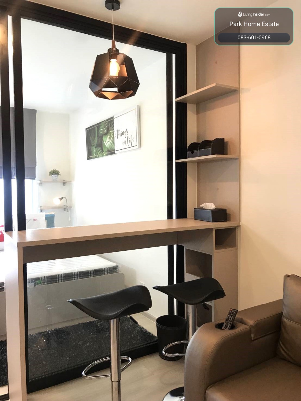 Life Asoke  ✨ 30 ตร.ม. เเต่งพร้อมเข้าอยู่ อัพเดทห้องทุกวัน 📞 Line:@pukkhome (with @ ) – รูปที่ 4