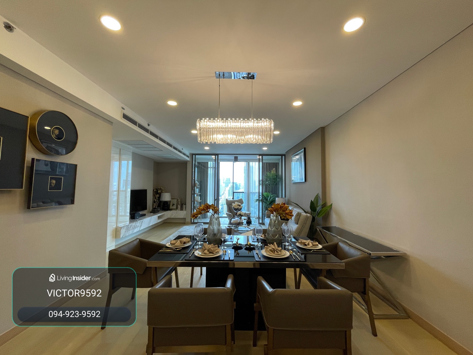 ขายด่วน! Wyndham Residence Bangkok (Siamese Exclusive Queens) ชั้น 30  วิวสวนเบญจกิติ 127.52 ตร.ม. 3 ห้องนอน  ใจกลางอโศก–พระราม 4 ใกล้ MRT ศูนย์สิริกิติ์ เพียง 100 เมตร ที่สุดของทำเลที่ได้ทั้งวิวสวนใหญ่ วิวโค้งน้ำบางกระเจ้า และบริการแบบโรงแรมชั้นนำ – รูปที่ 2