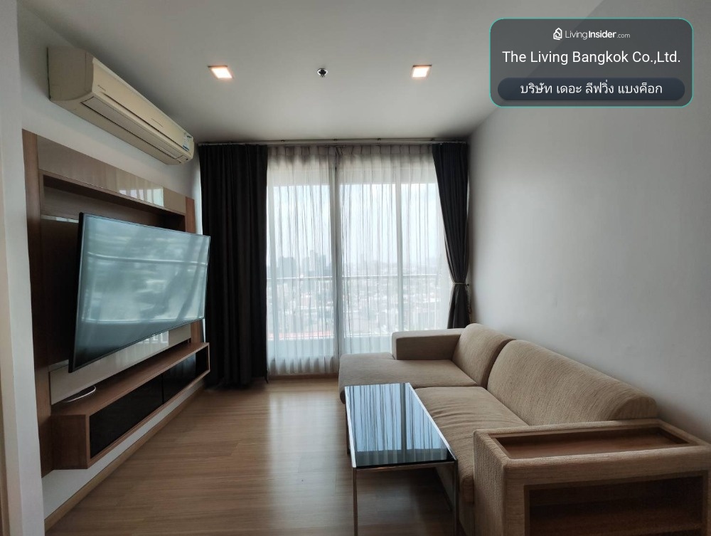 ให้เช่าคอนโด ติดบีทีเอสอ่อนนุช มีอ่างอาบน้ำ ห้องกว้าว 45 ตรม.  (Rt-01) – รูปที่ 3