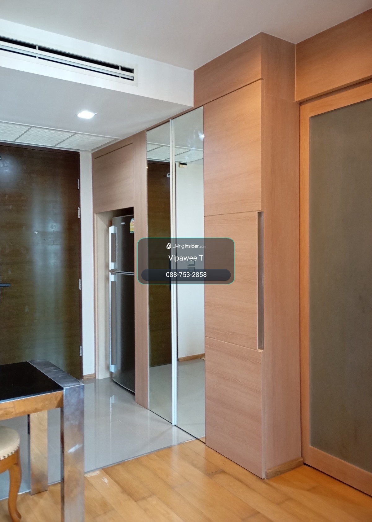 📌ให้เช่าคอนโด The address asoke 1 ห้องนอน 1 ห้องน้ำ 36 ตร.ม. เช่าราคา 20,000 บาท พร้อมอยู่ ห้องหรู ส่วนกลางสวย ทำเลดีมาก ติดMRTเพชรบุรี และแอร์พอร์ตลิ้งมักกะสัน Call : 088-753-2858 – รูปที่ 3