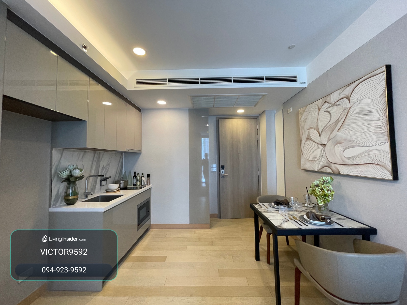 ขายคอนโด Wyndham Residence Bangkok (Siamese Exclusive Queens) ชั้น 19 ขนาด 34.32 ตร.ม. 1 ห้องนอน 1 ห้องน้ำ คอนโด High Rise เดินทางสะดวกใกล้ MRT ศูนย์สิริกิต เพียง 100 ม. – รูปที่ 3