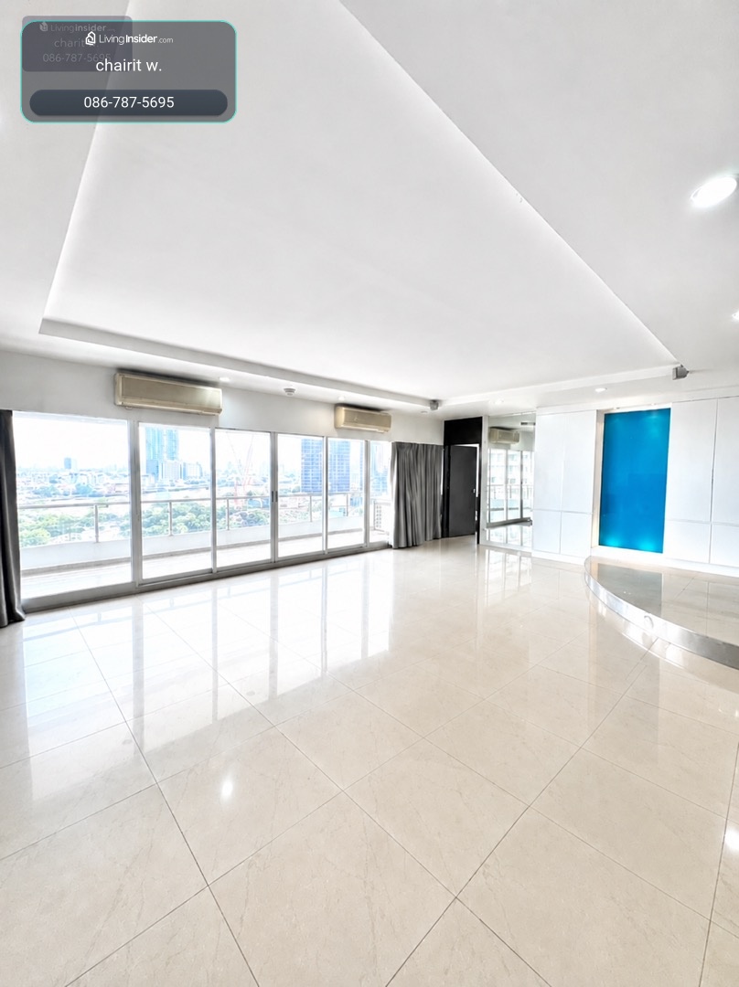 ให้เช่า Saichol Mansion 170 ตร.ม. 2 ห้องนอน 3 ห้องน้ำ วิวแม่น้ำ ใกล้ ICONSIAM / BTS กรุงธนบุรี ราคาพิเศษ – รูปที่ 3