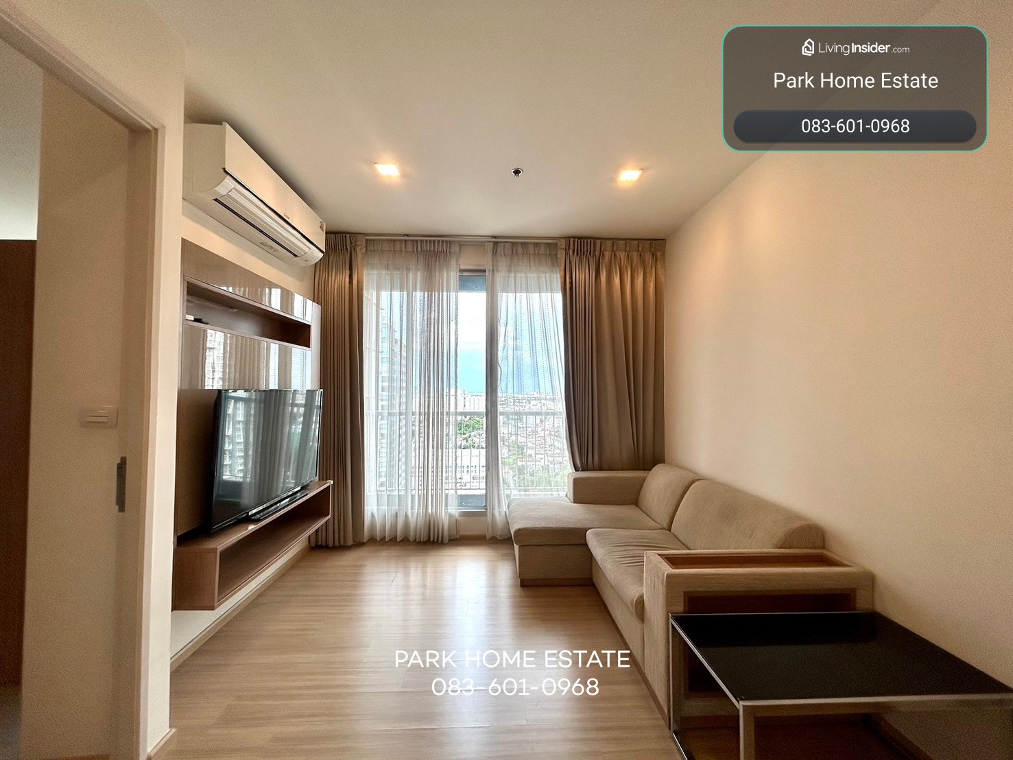 Rhythm Sukhumvit 50 | ห้องใหญ่ 45 ตร.ม. มีอ่างอาบ 📞Line : @pukkhome (with @) , 083-601-0968    – รูปที่ 4