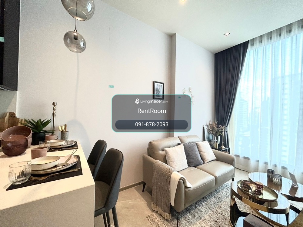 Super Luxury condominium for rent Hyde Heritage Thonglor 1 bedroom price 39,999/ month can negotiate – รูปที่ 3