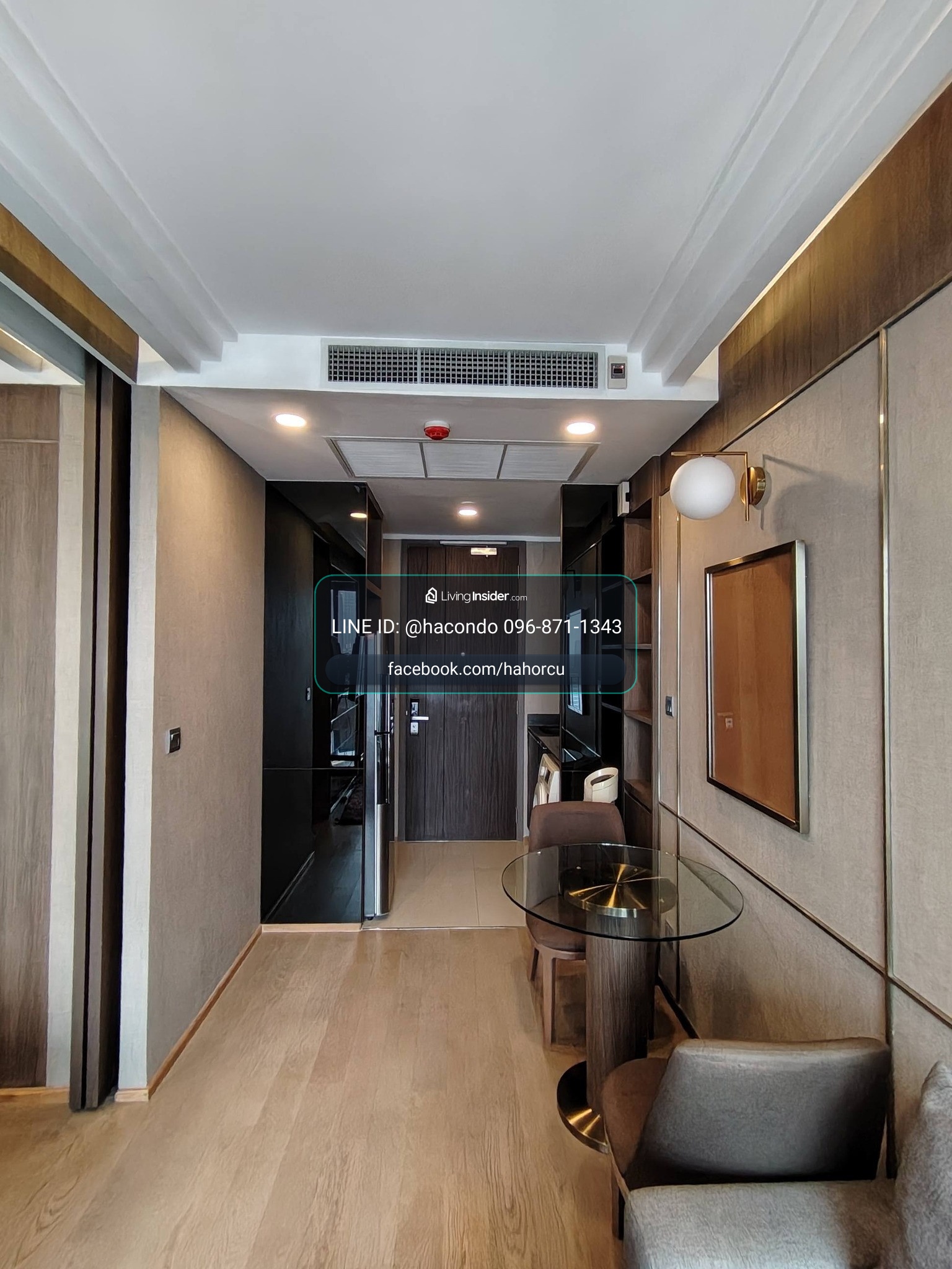 Ashton Chula Silom【𝐑𝐄𝐍𝐓】🔥ห้องสไตล์เรียบหรู ใกล้ MRT สีลม-สามย่าน แต่งครบ🔥 ติดต่อไลน์ไอดี: @hacondo – รูปที่ 4