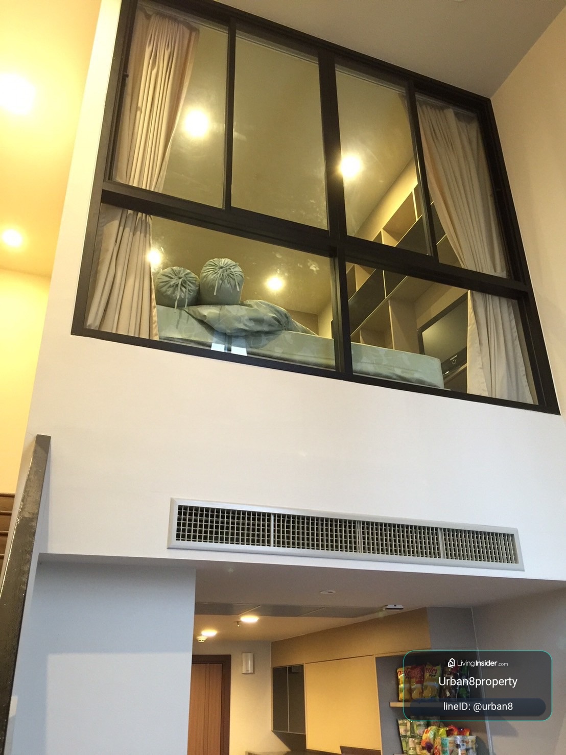 ONYX Saphan Kwai: 45sq m, 15-16th floor (One bedroom), Duplex Type The balcony is in the south, not hot, cool breeze, the bedroom is in the east, next to Phaholyothin Road, near BTS, Big C, Hospital, many restaurants – รูปที่ 2