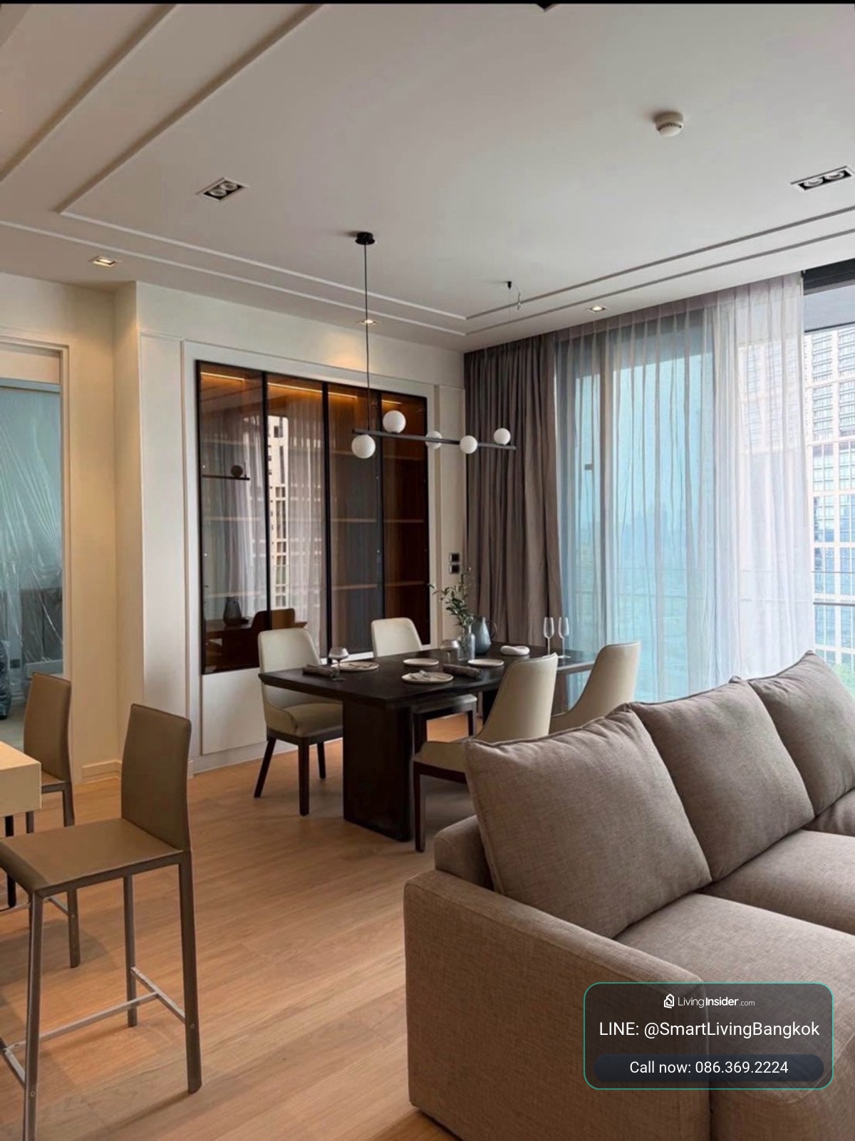 Luxury Condo for Rent Phromphong 2 Bedrooms Private Lift Pet Friendly near BTS EmQuartier Sukhumvit Prime Area – รูปที่ 3