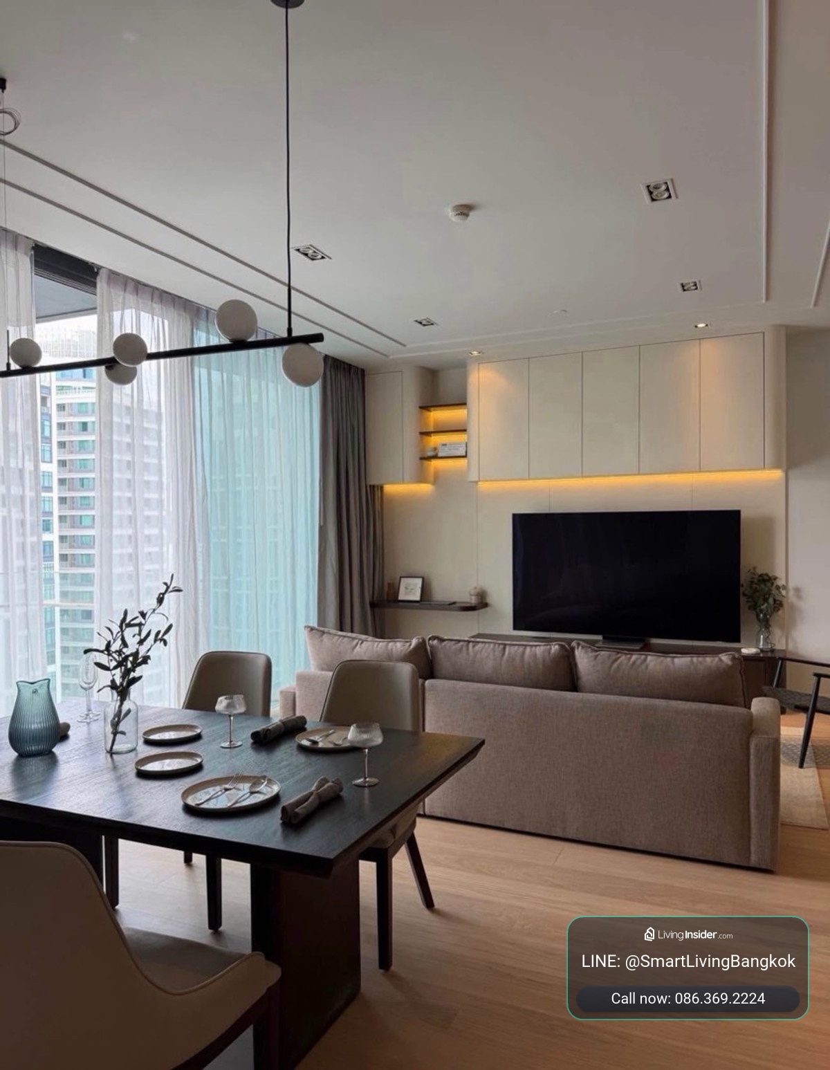 Luxury Condo for Rent Phromphong 2 Bedrooms Private Lift Pet Friendly near BTS EmQuartier Sukhumvit Prime Area – รูปที่ 4