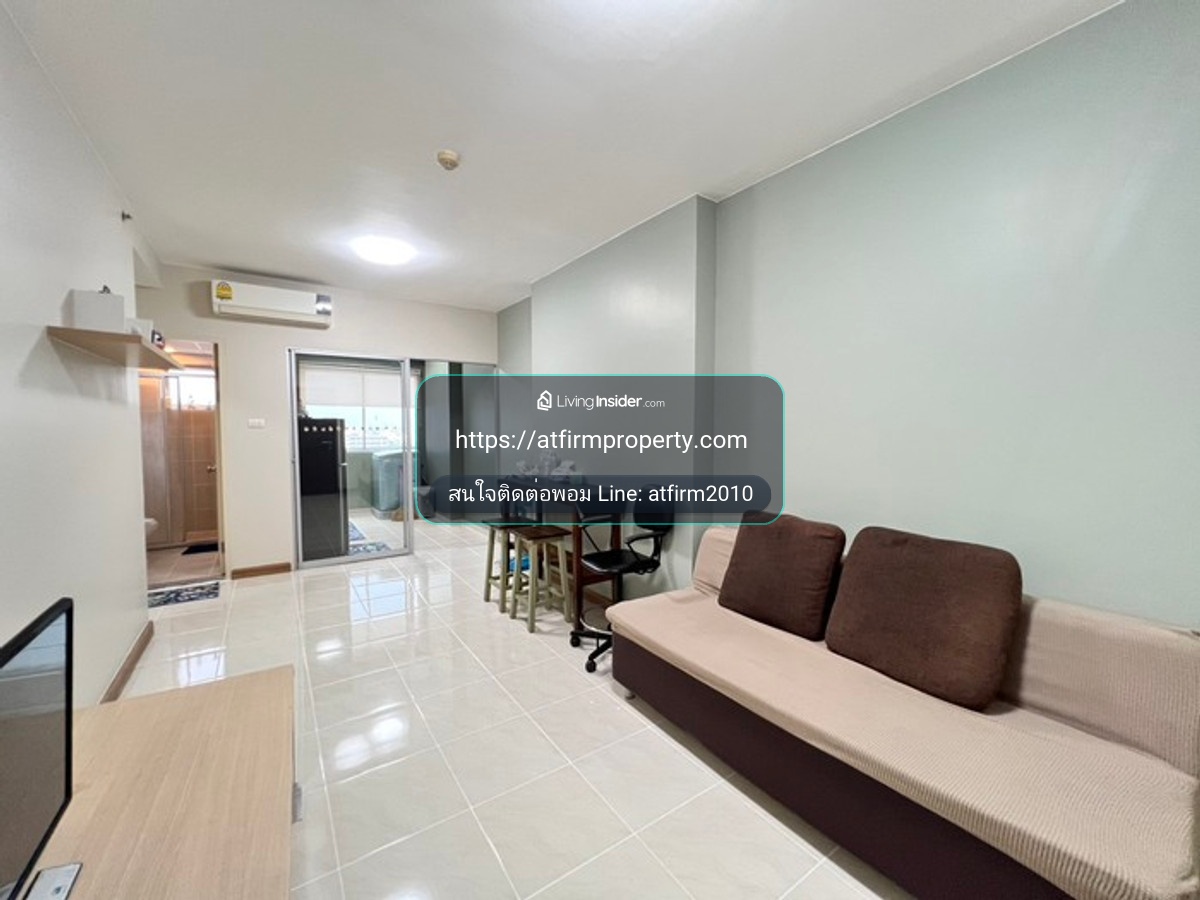 Urgent sale!! Special price, beautiful room, Supalai Park Khaerai Ngamwongwan Condo, Studio size 31 sq m, with furniture, price 1.55 million baht (cheapest) – รูปที่ 2