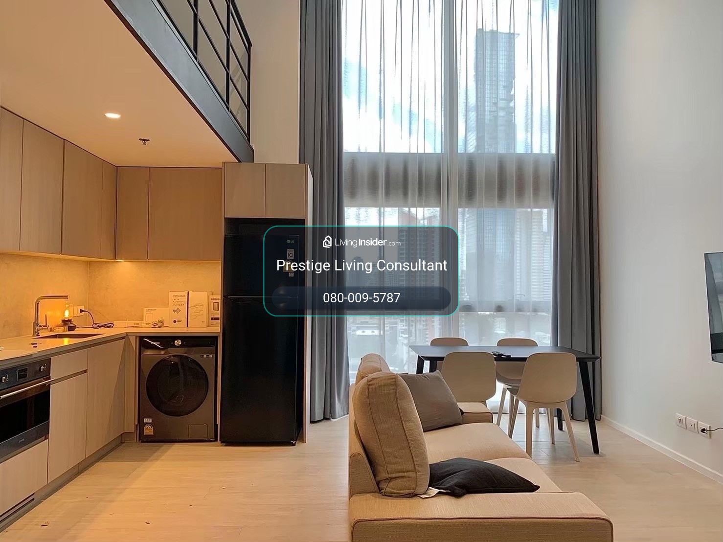 📌For RENT เช่า | The Lofts Silom - 1BR Loft Type (37+15sqm), 32,000 THB – รูปที่ 3