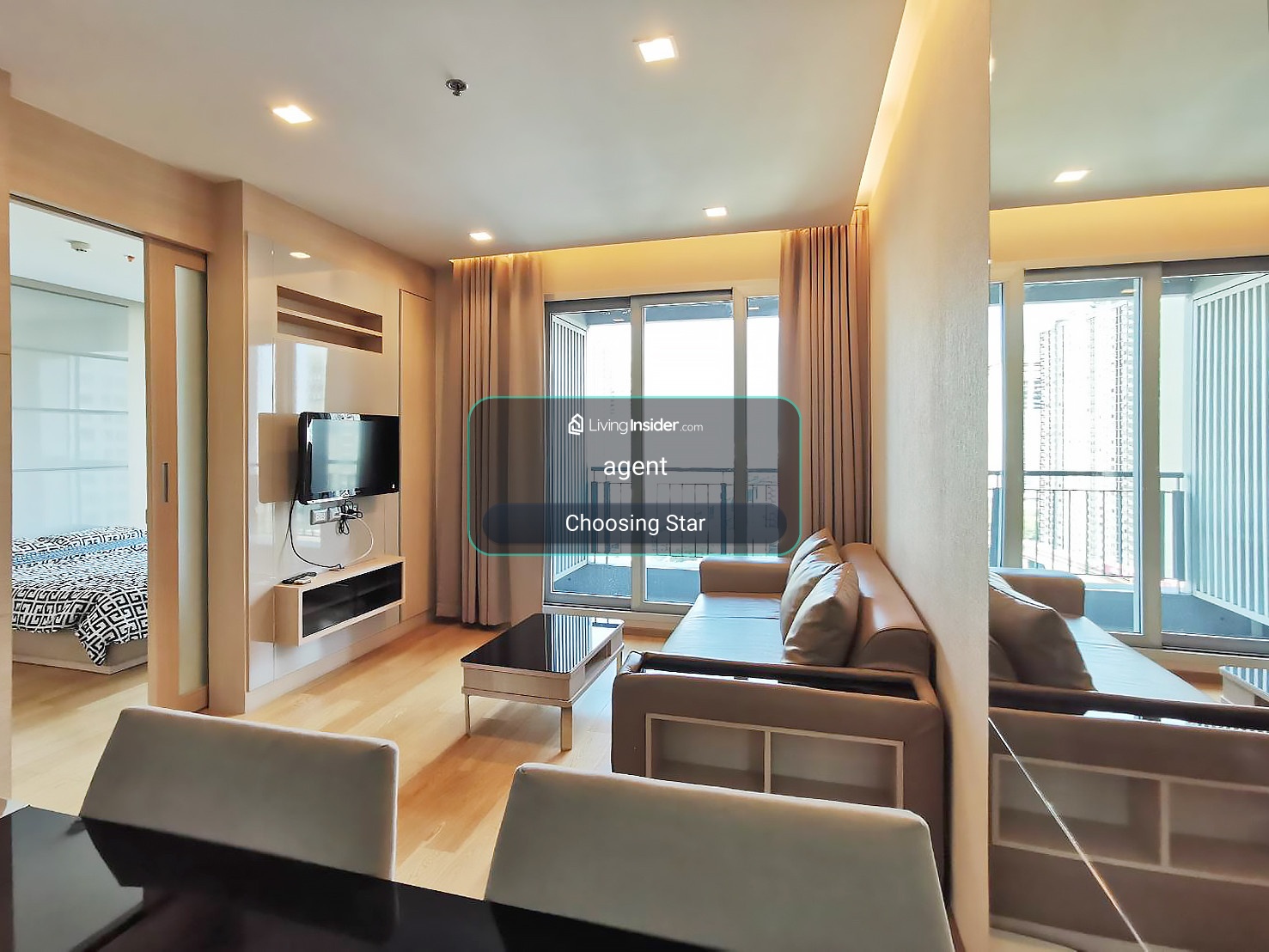 ห้องขนาดใหญ่ 45 ตร. พร้อมอ่างอาบน้ำ • ใกล้ MRT เพชรบุรี 150 เมตร🌟 [  RENT  ] The Address Asoke 🌟 สุดหรู กว้างมาก ชั้นสูง เพียง 25,000 เท่านั้น ! 📞 นัดชมติดต่อ 081-152-6154 Agent  – รูปที่ 2
