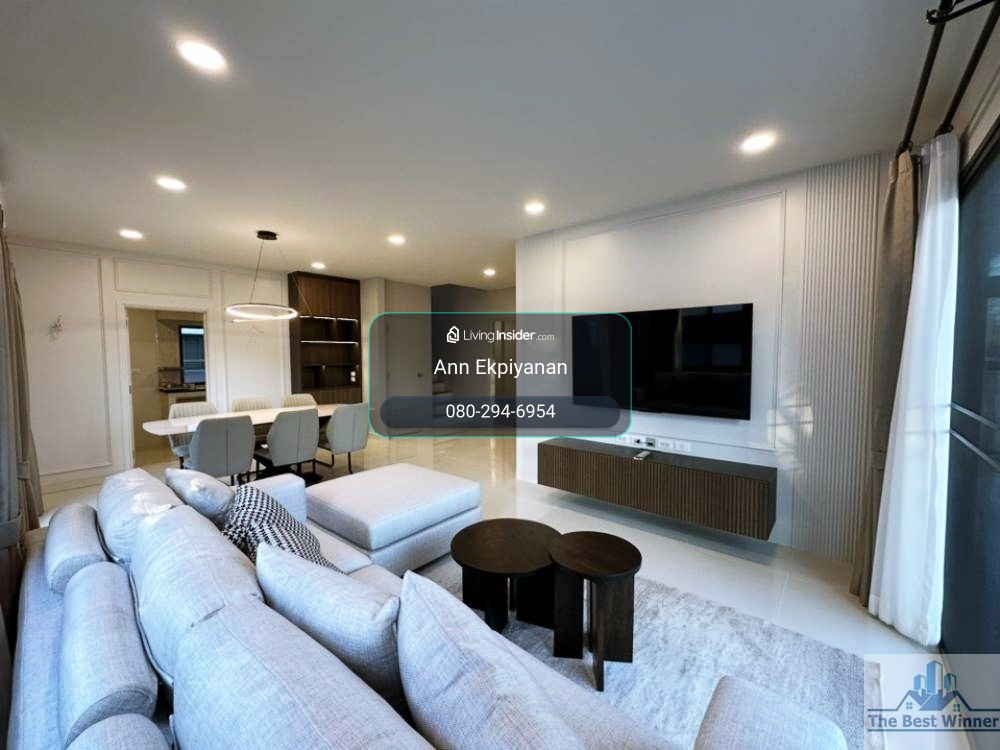 🚩🍀⭐ให้เช่า The Centro Bangna KM.7 บ้านเดี่ยวโครงการใหม่ ทำเลเทพ  Fully Furnish ✅ – รูปที่ 3