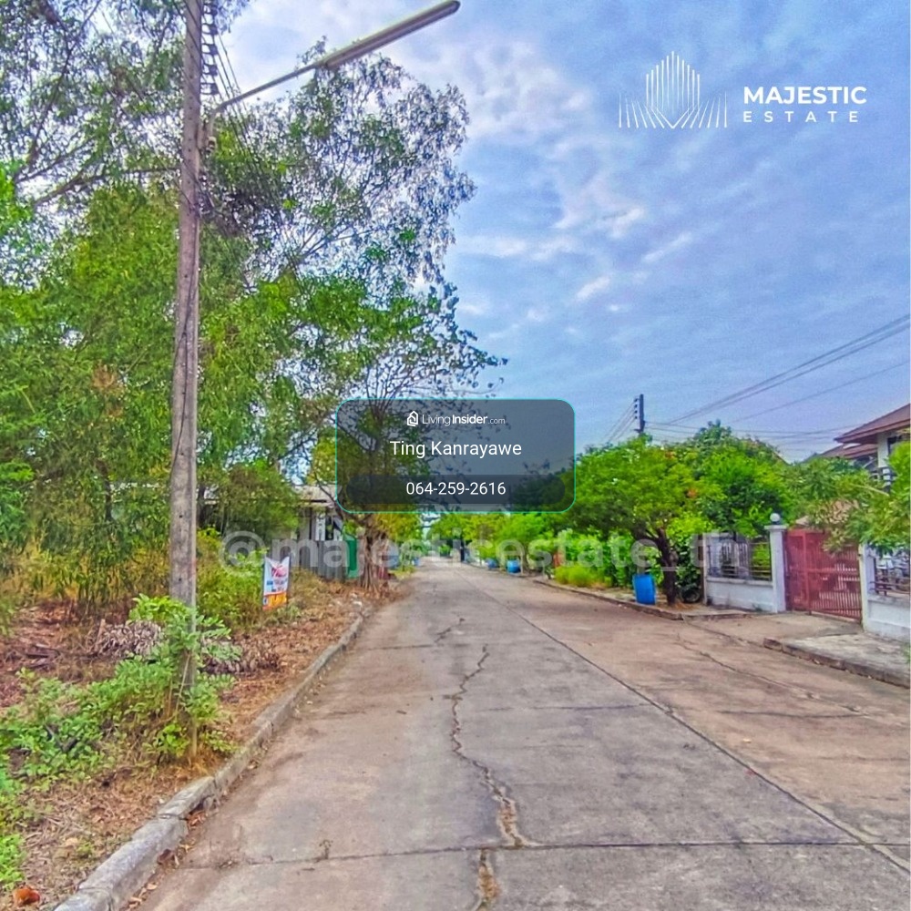 🚩ขายที่ดิน 104 ตรว. หมู่บ้านเมืองเอก โครงการ 3 แปลงสวย ราคาถูก เดินทางสะดวก เข้าออกได้หลายทาง – รูปที่ 2