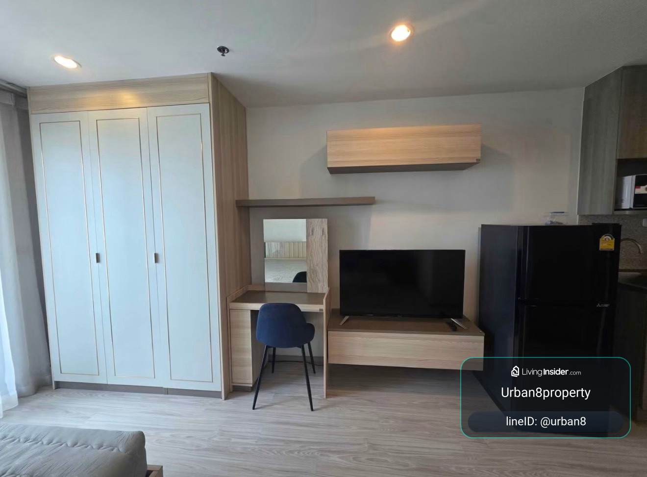 IDEO Mobi Bangsue★1bedroom★ 25sqm, luxury central, with cinema, waterfall, fully furnished, ready to move in Near MRT Tao Poon, Lotus Prachachuen, a tight community, many shops, Ideo Mobi Bang Sue – รูปที่ 3