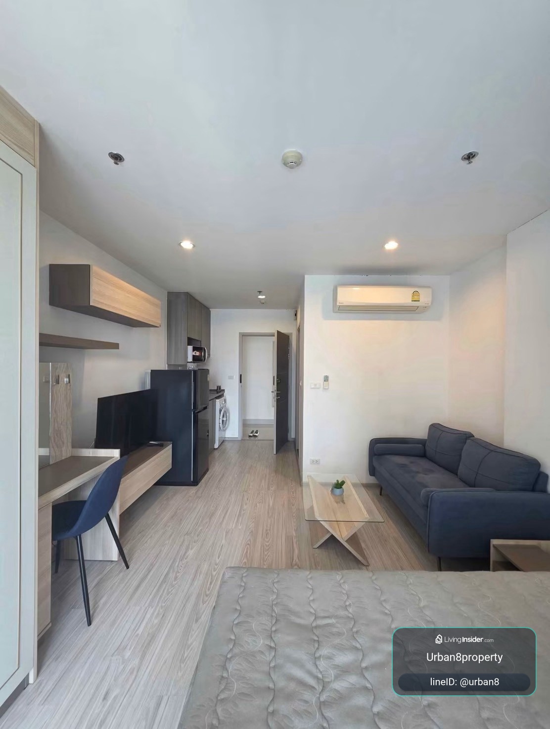 IDEO Mobi Bangsue★1bedroom★ 25sqm, luxury central, with cinema, waterfall, fully furnished, ready to move in Near MRT Tao Poon, Lotus Prachachuen, a tight community, many shops, Ideo Mobi Bang Sue – รูปที่ 2