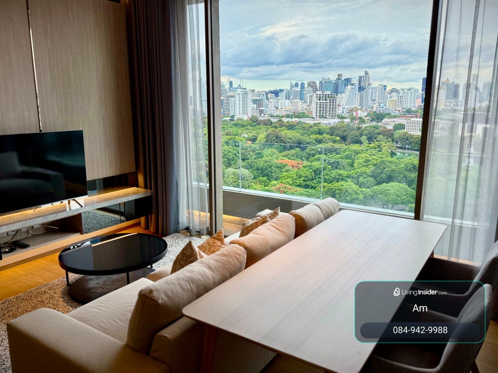 Saladaeng One: 1bed 1bath 56.5 sqm 19,500,000 1XFl Full Lumpini view Am: 0656199198 – รูปที่ 2