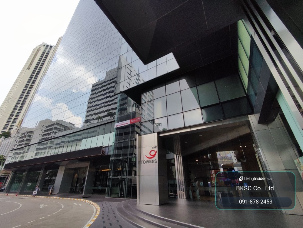 เซอร์วิสออฟฟิศ พื้นที่สำนักงานให้เช่า พระราม9 รัชดา Serviced Office ตกแต่งสวย พร้อมเข้าอยู่ อาคาร เดอะ ไนน์ ทาวเวอร์ ( The Ninth Tower ) ใกล้รถไฟฟ้าใต้ดิน MRTพระราม9 สำหรับ 1 - 100 Workstation ราคาเช่าเริ่มต้น 10,000 บาท/เดือน ย่านรัชดาภิเษก, พระราม9 , ห้ – รูปที่ 3
