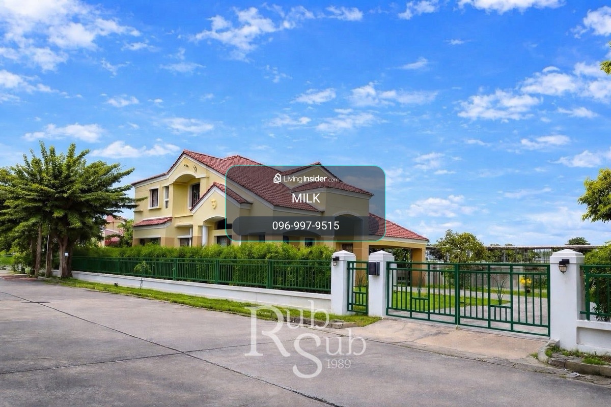 Salila🚩 🏡 Single House for Rent – Ready to Move In📍 Villa California Village, Tiwanon Rd., Pathum Thani (near Bangkadi Industrial Estate) – รูปที่ 2