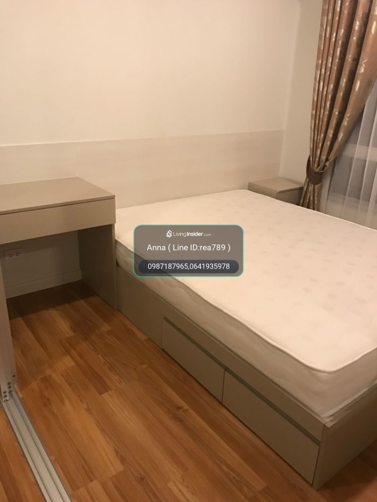 ให้เช่า V condo ฉลองกรุง  วี คอนโด ลาดกระบัง#วิวสวนและสระว่ายน้ำ #ห้องใหญ่   ตึก B1 ชั้น 6 ( ห้อง 28 ตรม ) – รูปที่ 3