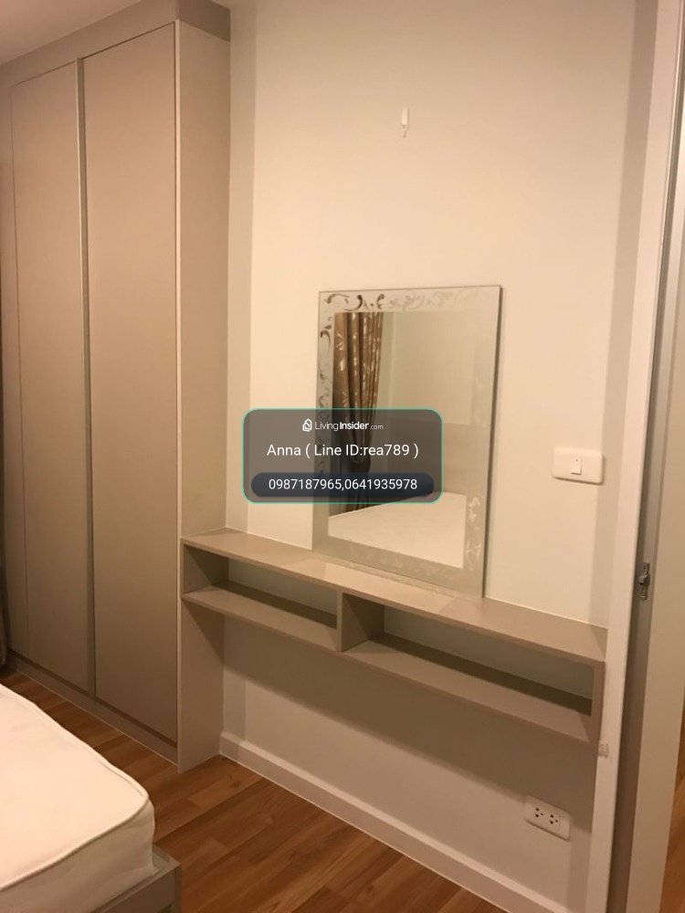 ให้เช่า V condo ฉลองกรุง  วี คอนโด ลาดกระบัง#วิวสวนและสระว่ายน้ำ #ห้องใหญ่   ตึก B1 ชั้น 6 ( ห้อง 28 ตรม ) – รูปที่ 4