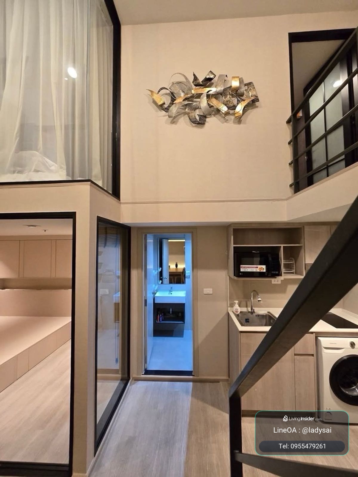 ให้เช่า Ideo Charan 70 Riverview 🎉MRTบางพลัด วิวสวย ห้องDuplexสนใจ Line ID : @ladysai (มี @ ด้วย) – รูปที่ 3