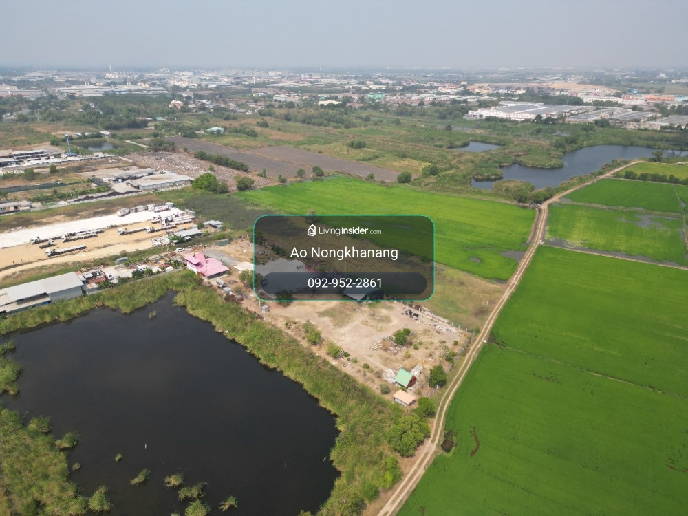 Land with a large house, 4 rai, 1 kilometer from Lotus Bang Pa-in, 1 kilometer from the industrial estate. – รูปที่ 4